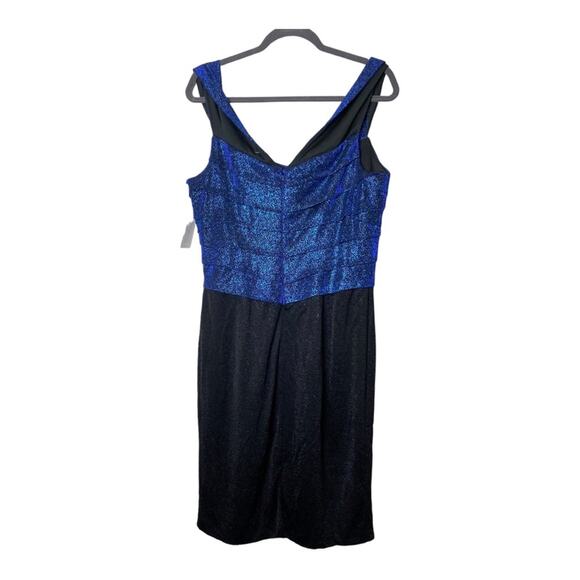 NWT RENE RUIZ DRESS 12 COCKTAIL PARTY MOTHER OF THE BRIDE WEDDING GUEST GLITTER - Picture 3 of 8